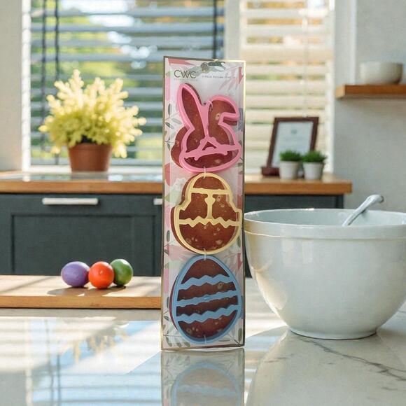 CWC (Cook With Color) 3 Piece Pancake Mold Set - Picture 1 of 2